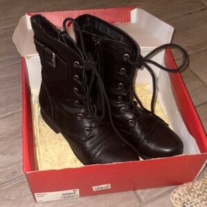 American Rag Women’s Black Combat Boots Size 8